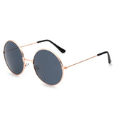 FOENIXSONG Fashion Pilot Round Gradient Mirror Sunglasses for Men & Women