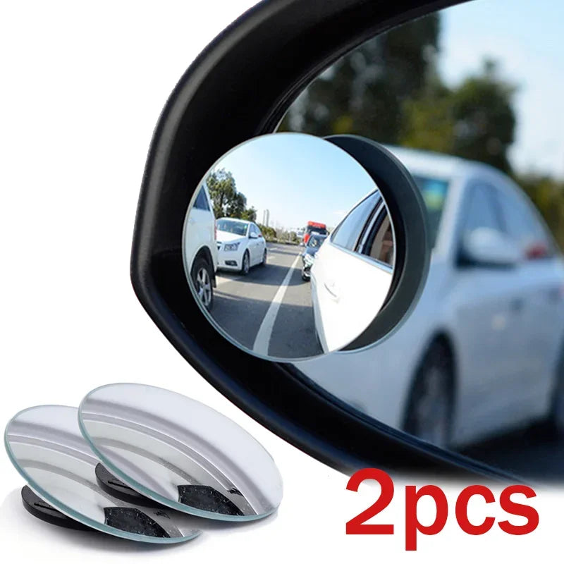 Espejo retrovisor para puntos ciegos ajustable 360°: ajuste universal para una conducción más segura
