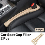 2 piezas de relleno para huecos de asientos de Tesla: organizador interior y almacenamiento de grietas para modelos X, S, 3, Y (2021-2025)