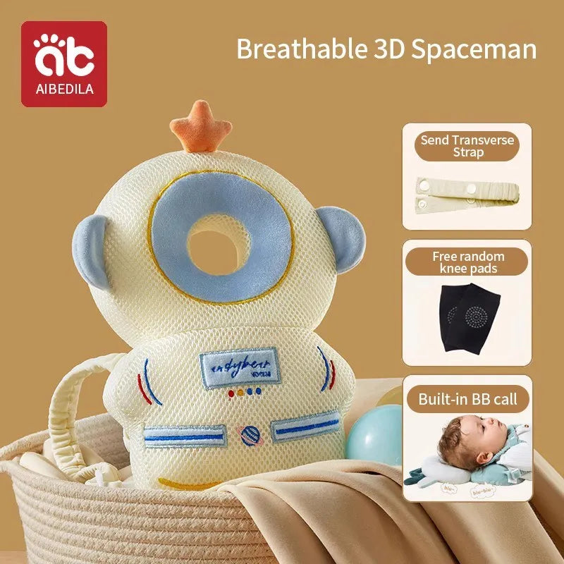 Baby Head Protection Pillow – Soft, Breathable & Anti-Fall Cushion