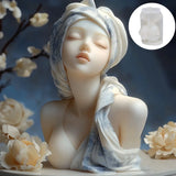 Princess Girl Silicone Candle Mold – Cute Aromatherapy Mold for Candles, Resin, Clay & Gypsum Crafts