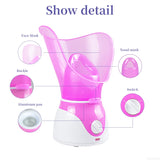 Professional Ionic Facial Steamer – Hot & Cold Mist for Deep Pore Cleansing & Hydration