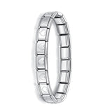 Stainless Steel Hologram Bracelet – Stylish & Durable Unisex Link Chain Jewelry