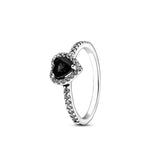 Classic Zircon Wedding Band – Unisex Silver Ring for Engagement, Parties & Special Occasions