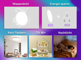 Panel de lámpara de techo LED: accesorio de decoración moderna para el hogar, el dormitorio, el baño y la sala de estar