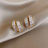 Trendy Geometric Hoop Earrings for Women – Fashion Metal Alloy Statement Jewelry