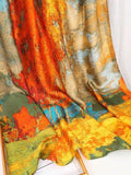 Chic Polyester Scarf & Shawl for Women – Stylish Beach Accessory in 3 Colors