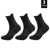 Non-Slip Breathable Basketball Socks with Cushioned Sole