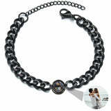 Personalized Photo Projection Bracelet – Custom Picture Jewelry Gift for Loved Ones