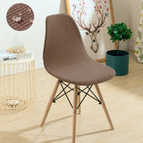 Waterproof Jacquard Chair Covers – Stretchable & Stain-Resistant for Dining & Bar Chairs