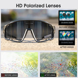 🚴‍♂️ Gafas de ciclismo KAPVOE: las mejores gafas deportivas con protección UV400 para MTB, running y aventuras al aire libre