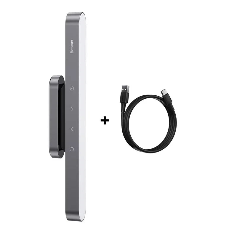 Baseus Magnetic LED Night Light – Rechargeable, Stepless Dimming Desk Lamp