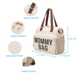 3-in-1 Large Capacity Diaper Backpack – Stylish, Durable, and Functional for Moms & Dads