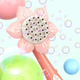 Sunflower Bubble Gun - 23-Hole Automatic Bubble Machine for Kids Outdoor Play