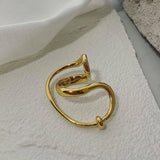 Minimalist Geometric Silver Color Ring Set for Women – Stylish Fashion Party Jewelry