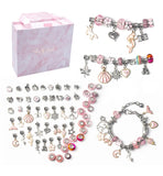 DIY Beaded Bracelet Making Kit for Girls – Jewelry Craft Set with Storage Box