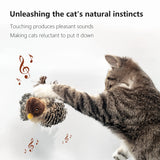 Sparrow Sound Cat Toy – Interactive Flannel Bird Toy for Indoor Cats