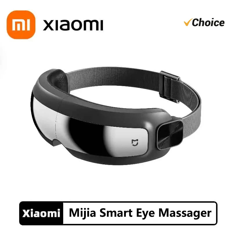 Smart Eye Massager with Heat Therapy - 7-Zone Air Pressure Massage & App Control