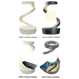 3D Levitating Moon Lamp with Wireless Charger & RGB Lighting - Floating Desk Decor
