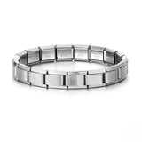Pulsera de cadena de acero inoxidable de moda: joyería de moda unisex para uso diario 