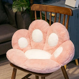 Kawaii Cat Paw Plush Cushion – Soft Floor Pillow & Nap Mat for Home or Office
