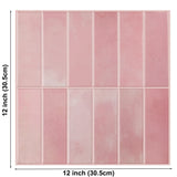 Pegatinas de azulejos de pared 3D despegables y adhesivas: protector contra salpicaduras DIY para cocina y baño