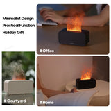 Compact Ultrasonic Essential Oil Diffuser with Ambient LED Lighting and Timer