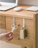 Ganchos multiusos para puertas de armarios: perchero de acero inoxidable para colgar abrigos, toallas, sombreros y más
