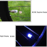 Motion-Activated LED Wheel Lights – Tire Valve Caps for Cars, Motorcycles & Bicycles