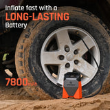 Heavy-Duty Electric Air Pump for Car and Bike Tires