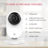 2K Home Security Camera System – 3-Pack with Smart AI Detection & Night Vision