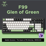 AULA F99 Wireless Mechanical Keyboard with RGB Backlighting, Multi-Device Connectivity & Hot-Swappable Switches