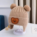 Soft Acrylic Winter Baby Hat for Ages 6 Months to 3 Years