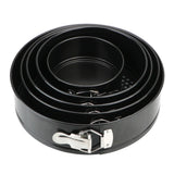 Professional Round Cake Pan with Removable Bottom – Carbon Steel Non-Stick Bakeware