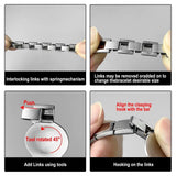 Classic Stainless Steel Link Chain Bracelet for Men & Women