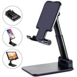 Universal Adjustable Desk Phone Stand – Compact Mobile Holder for Desk and Tabletop Use