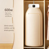 Portable Clothes Dryer with Fast Drying, UV Purification, and Digital Timer