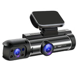 1080P Dual Lens Car Dash Cam with Night Vision & G-Sensor