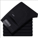 Men’s Slim Fit Stretch Denim Jeans – Smart Casual Straight-Leg Pants for All Seasons