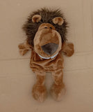Cartoon Animal Hand Puppets - 35cm Plush Lion, Elephant & Pig Parent-Child Interactive Toys