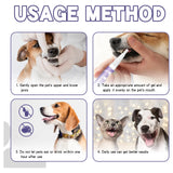 Pet Dental Care Gel for Bad Breath & Tartar Removal - No Brushing Needed