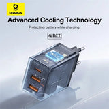 30W Fast Travel Charger – Dual USB & Type-C Power Adapter for iPhone, Samsung & More