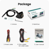 Universal 1080P Car Backup Camera with Adjustable Angle, Night Vision & Waterproof Design