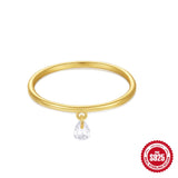925 Sterling Silver Stackable Rings – Elegant Minimalist Jewelry for Women
