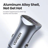 20W Fast Car Charger – Dual USB & Type-C Power Adapter for iPhone, Samsung & More