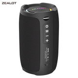ZEALOT S49 Bluetooth Speaker - 20W IPX7 Waterproof Portable Speaker with Bass Boost & Dual Pairing
