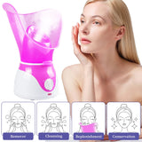 Professional Ionic Facial Steamer – Hot & Cold Mist for Deep Pore Cleansing & Hydration