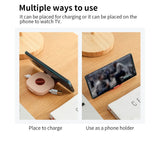 Carrete de almacenamiento de cables compacto: organizador giratorio para cables USB, de auriculares y de carga
