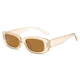 Retro Rectangle Sunglasses for Women – UV Protection & Vintage Style