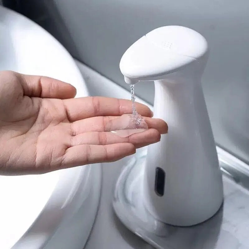 Automatic Sensor Soap Dispenser – Touchless, Waterproof, High-Quality ABS for Bathroom & Kitchen